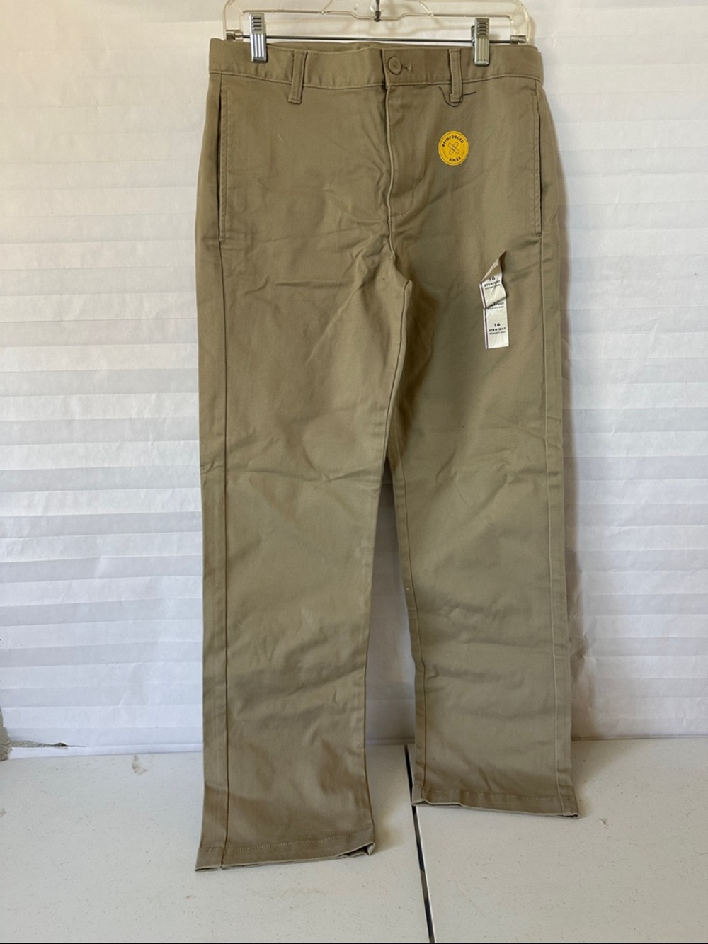 Cat & Jack Size 16 Girl's Khaki Adjustable Waist School Uniform